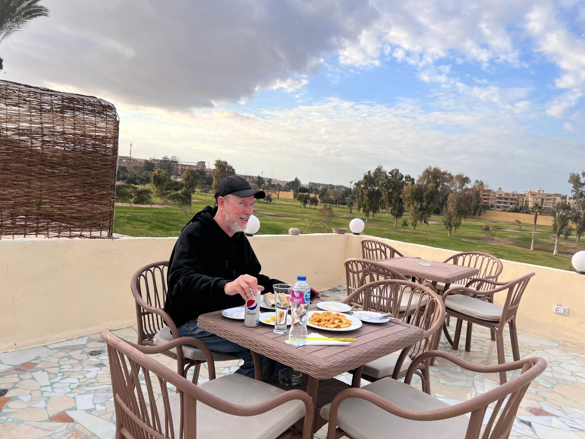 Отель Golf Pyramids View Kafrat al Jabal Экстерьер фото