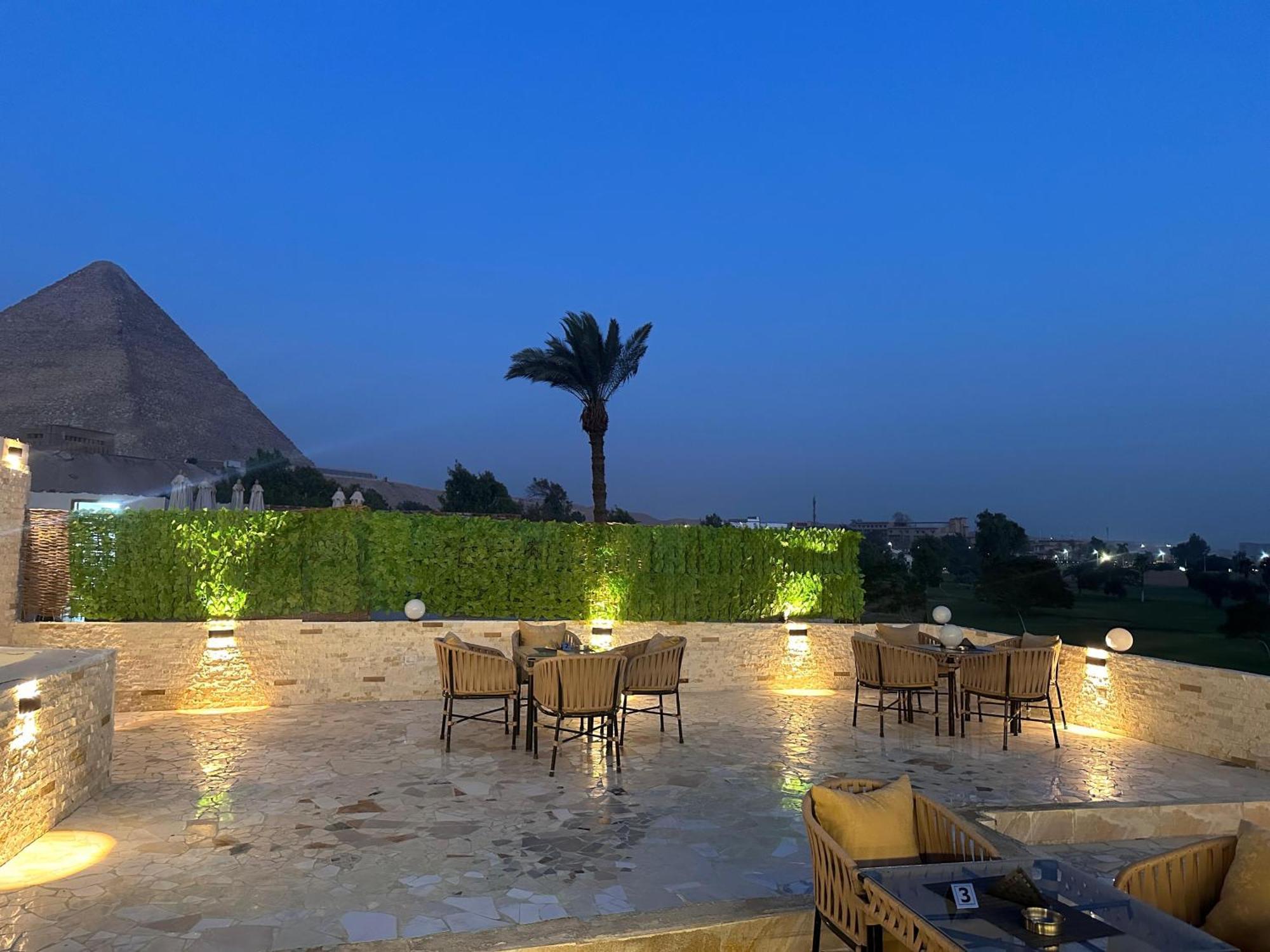 Отель Golf Pyramids View Kafrat al Jabal Экстерьер фото