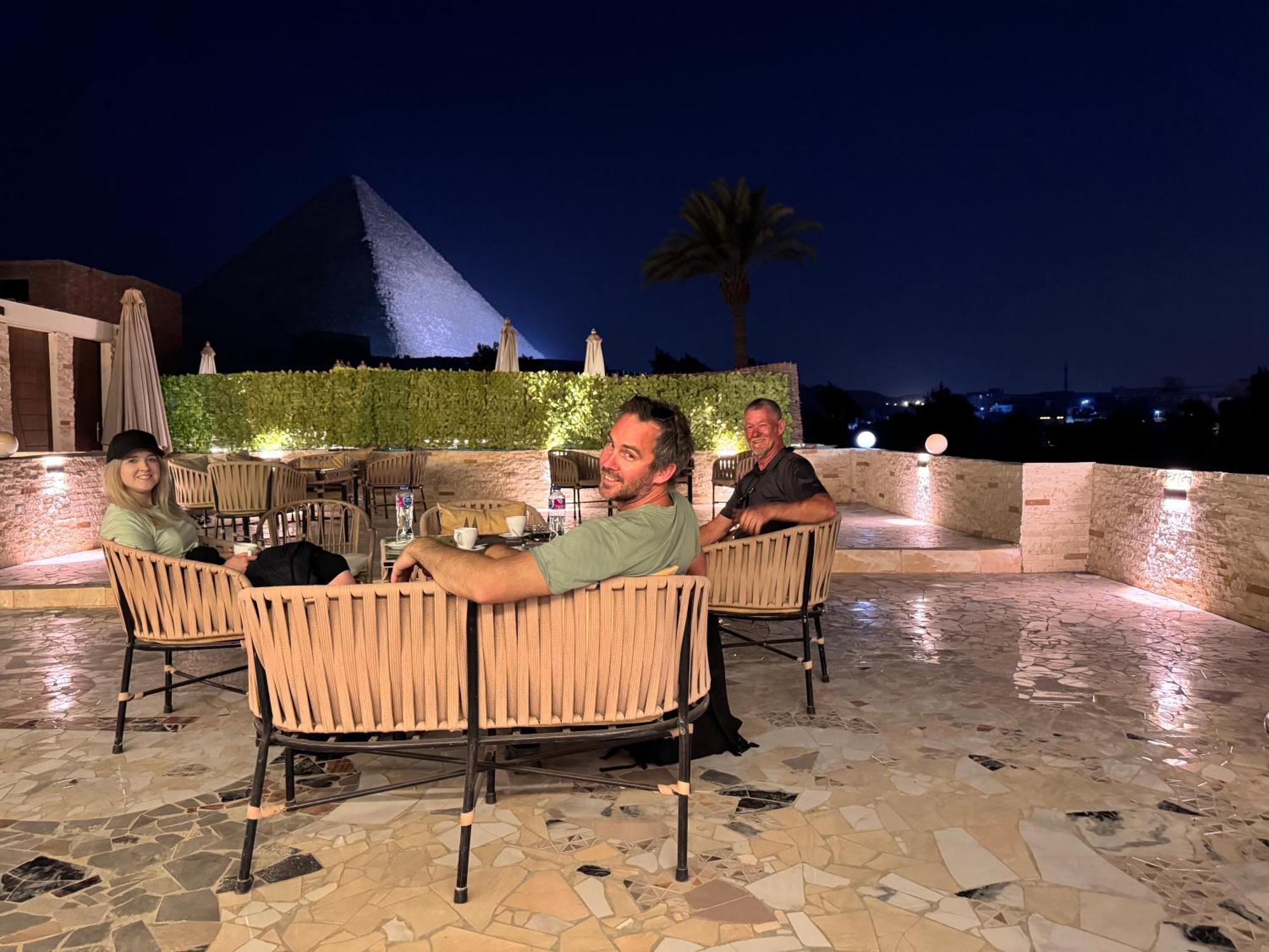 Отель Golf Pyramids View Kafrat al Jabal Экстерьер фото
